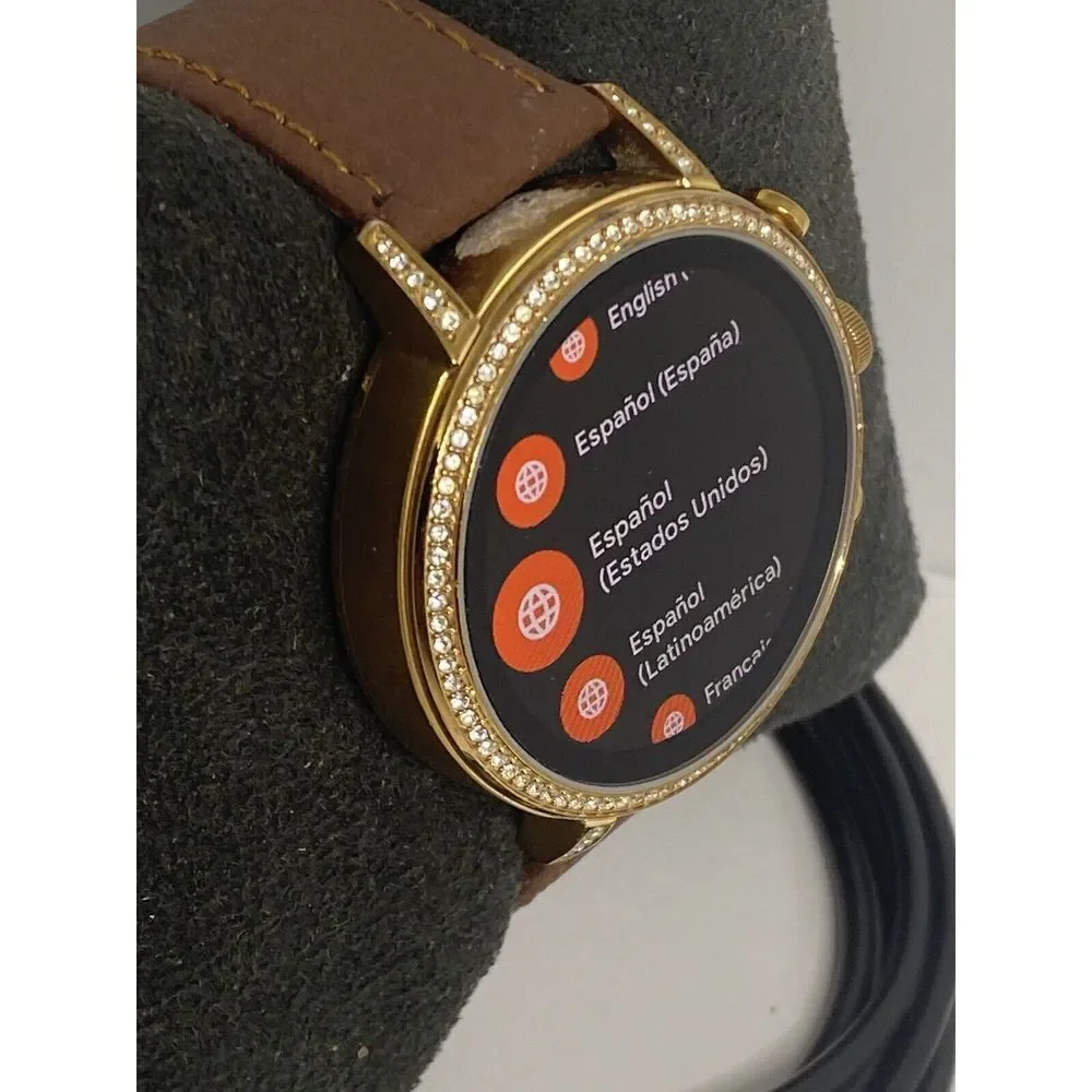 Fossil Gen 4 Authentic Digital Dial Smart Watch Custom Band FTW6015 AB608